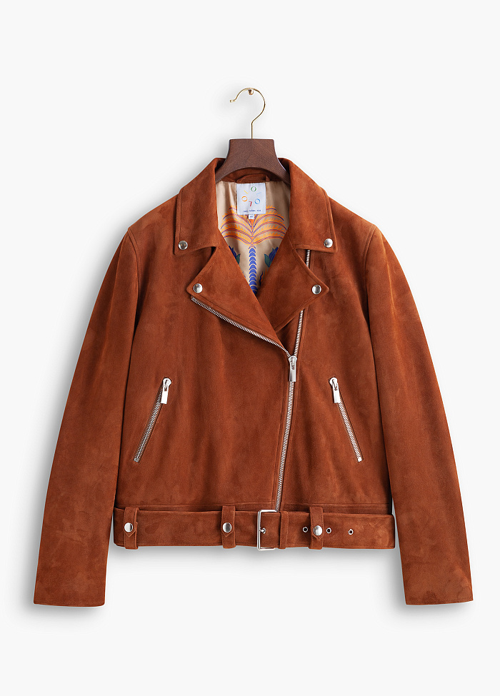 картинка Куртка замшевая от бренда Оксаны Лаврентьевой OLOLOL