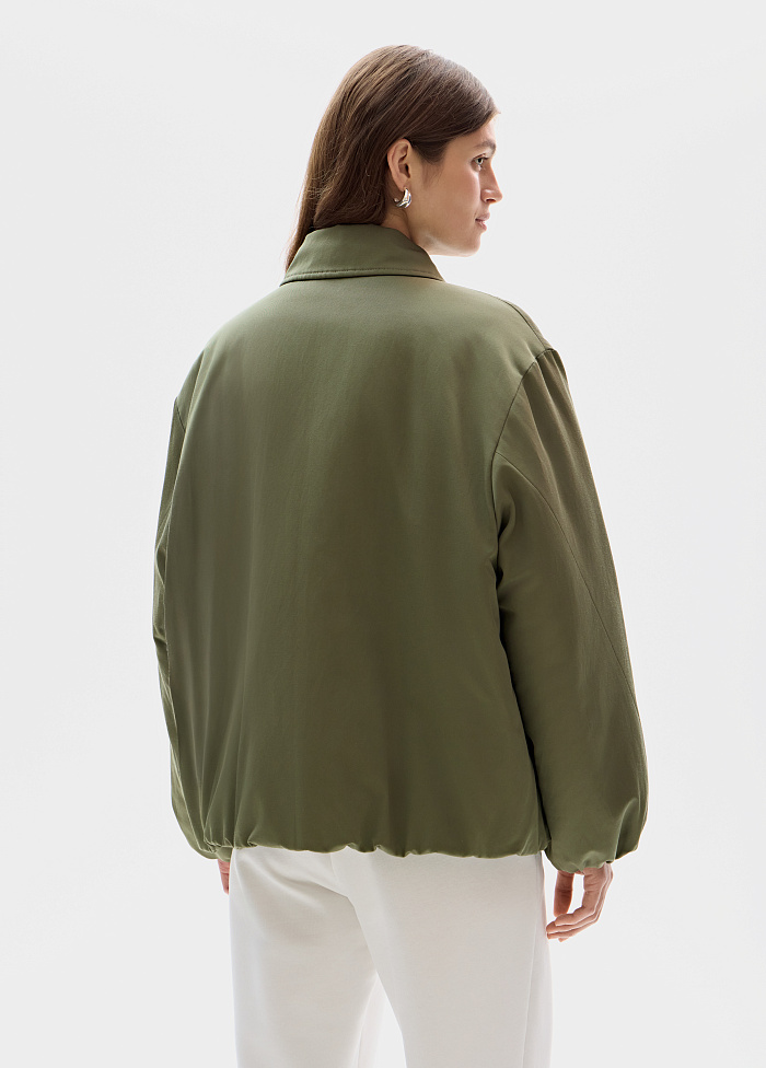 картинка Бомбер из хлопка от бренда Оксаны Лаврентьевой OLOLOL