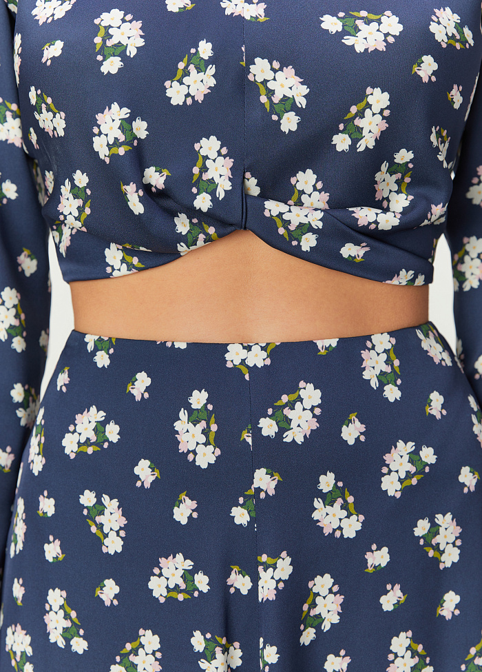 картинка Блузка из шелка от бренда Оксаны Лаврентьевой OLOLOL