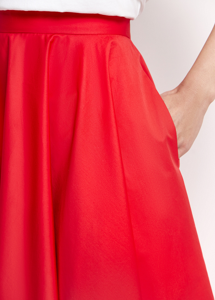 картинка Юбка из хлопка от бренда Оксаны Лаврентьевой OLOLOL