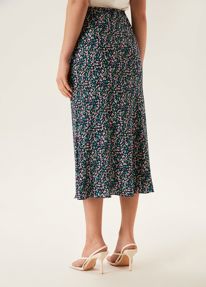 картинка Юбка миди из шелка от бренда Оксаны Лаврентьевой OLOLOL