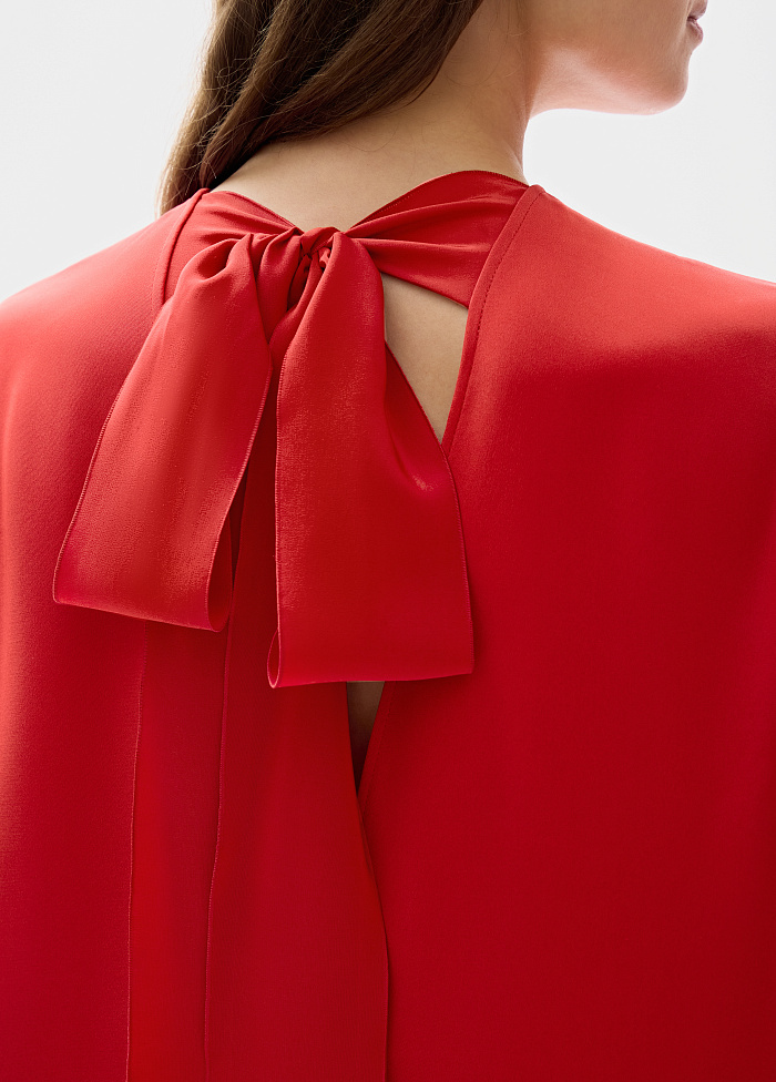 картинка Платье из шелка от бренда Оксаны Лаврентьевой OLOLOL