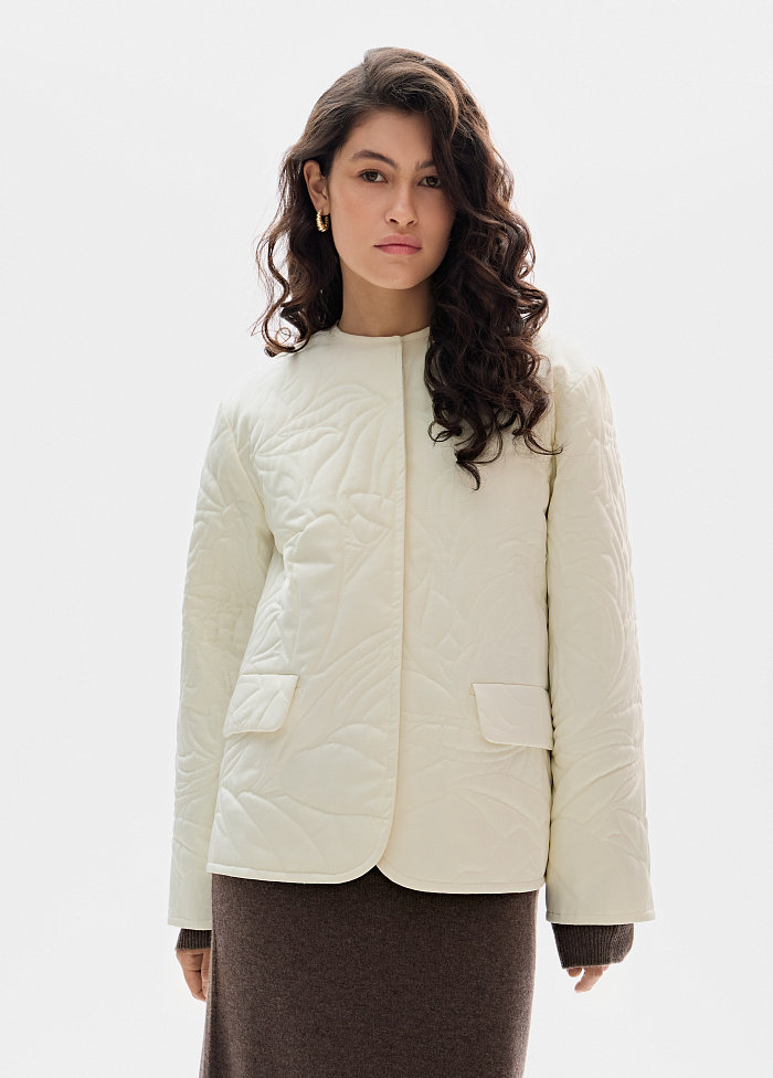 картинка Стеганый жакет от бренда Оксаны Лаврентьевой OLOLOL