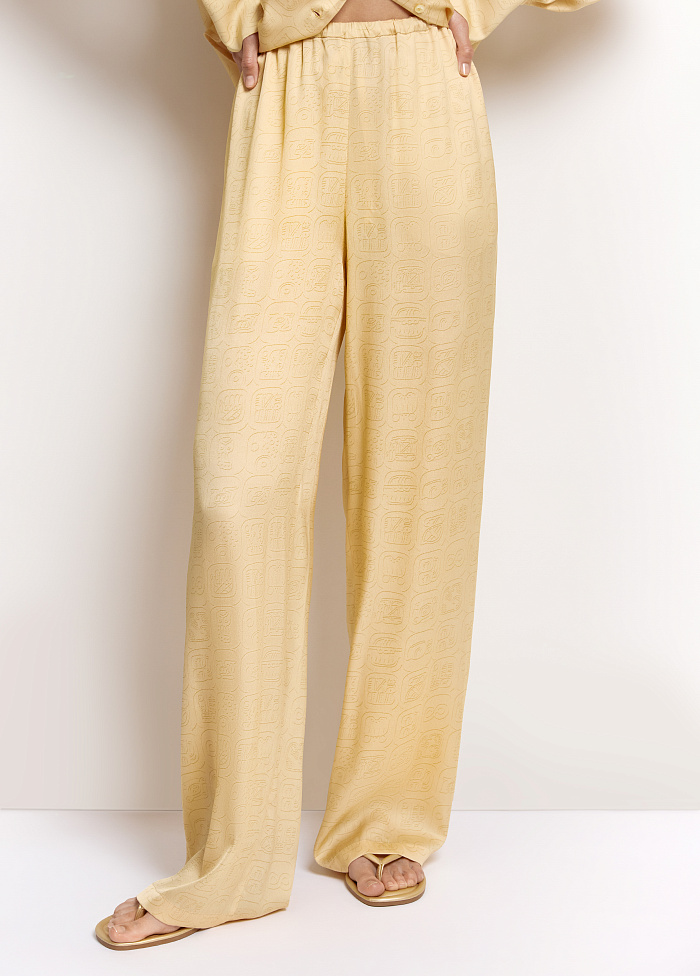 картинка Брюки из шелка от бренда Оксаны Лаврентьевой OLOLOL