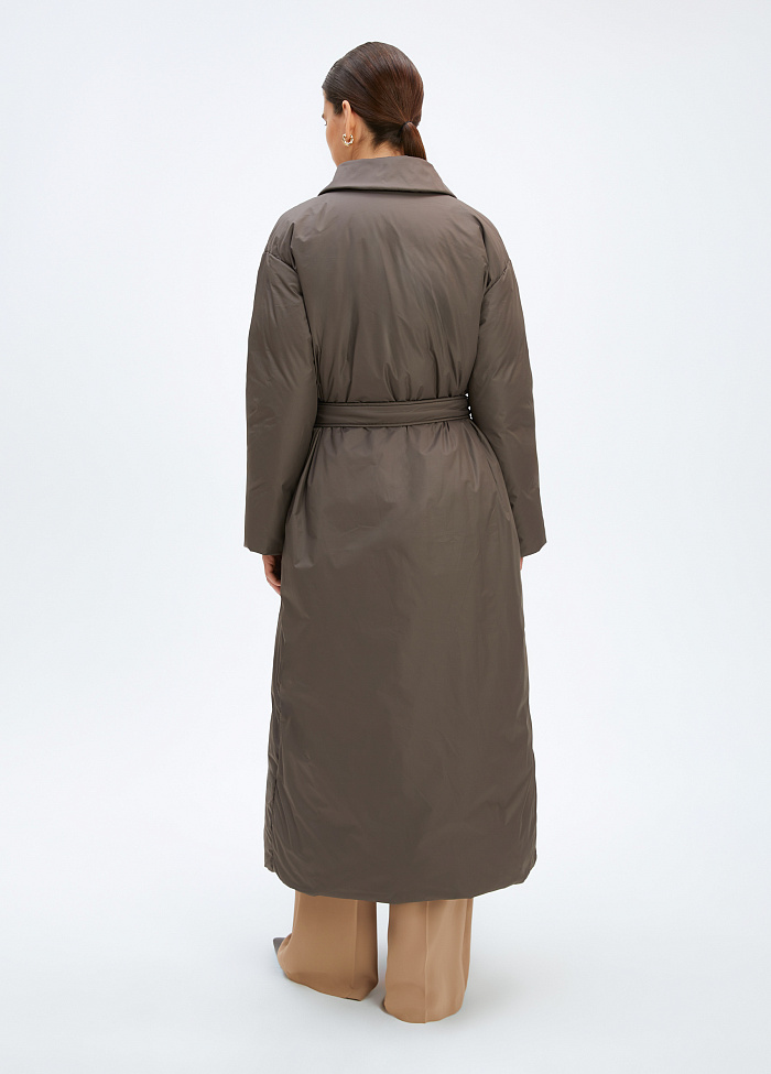 картинка Куртка-пуховик с поясом от бренда Оксаны Лаврентьевой OLOLOL