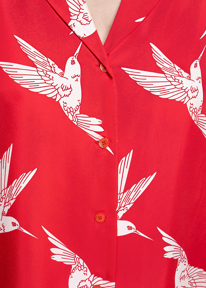 картинка Блузка из шелка от бренда Оксаны Лаврентьевой OLOLOL