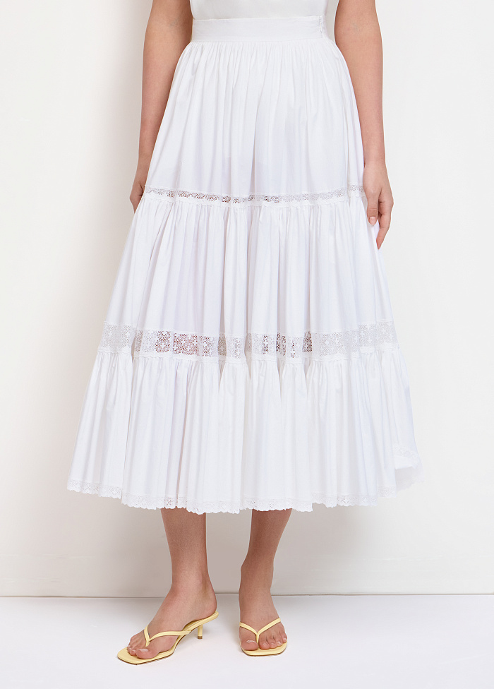 картинка Юбка из хлопка от бренда Оксаны Лаврентьевой OLOLOL