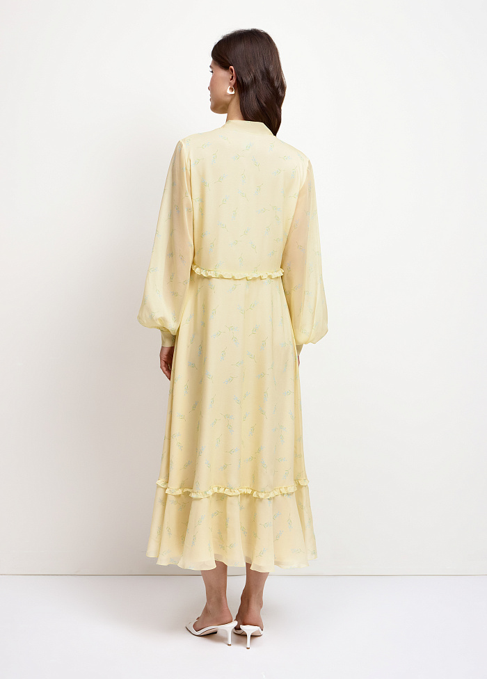 картинка Платье из шелка от бренда Оксаны Лаврентьевой OLOLOL