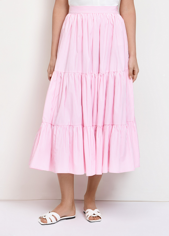 картинка Юбка из хлопка от бренда Оксаны Лаврентьевой OLOLOL