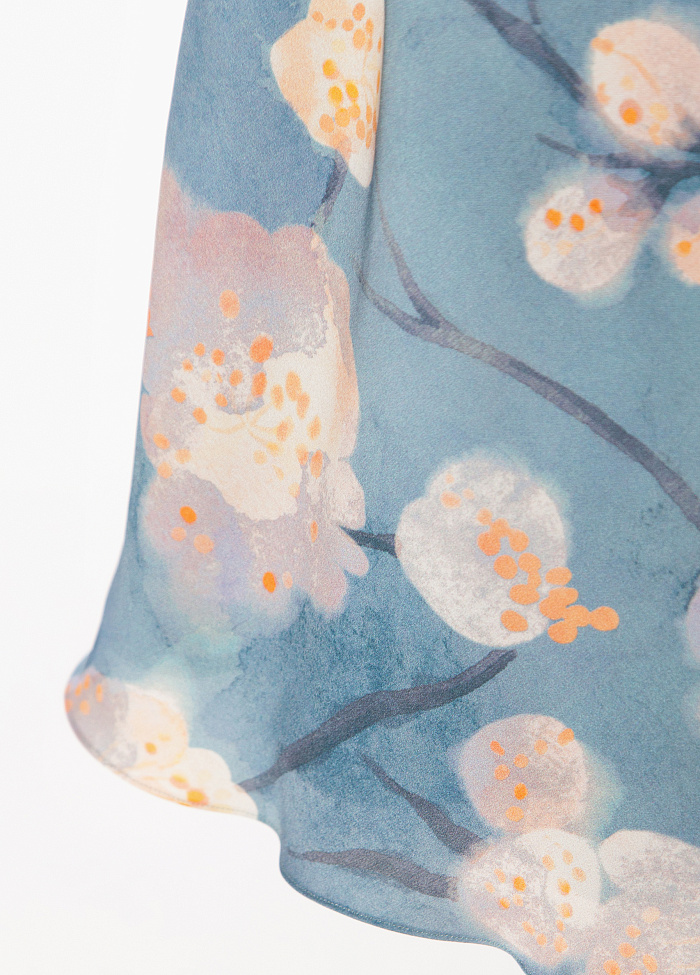 картинка Платье-комбинация из шелка от бренда Оксаны Лаврентьевой OLOLOL