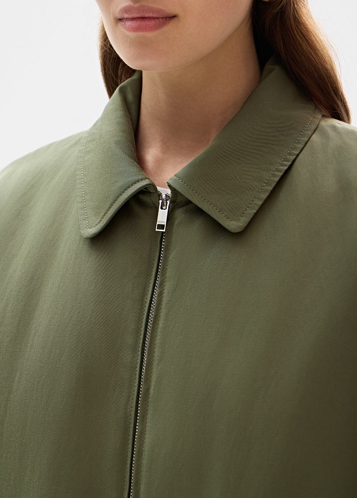 картинка Бомбер из хлопка от бренда Оксаны Лаврентьевой OLOLOL