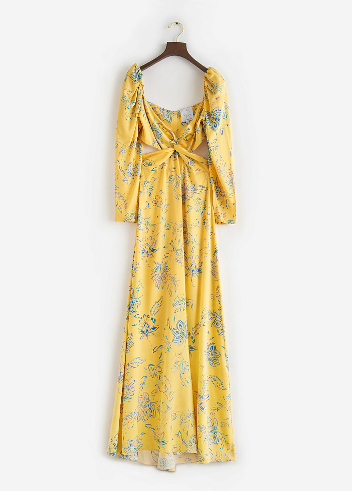 картинка Платье вечернее из шёлка от бренда Оксаны Лаврентьевой OLOLOL