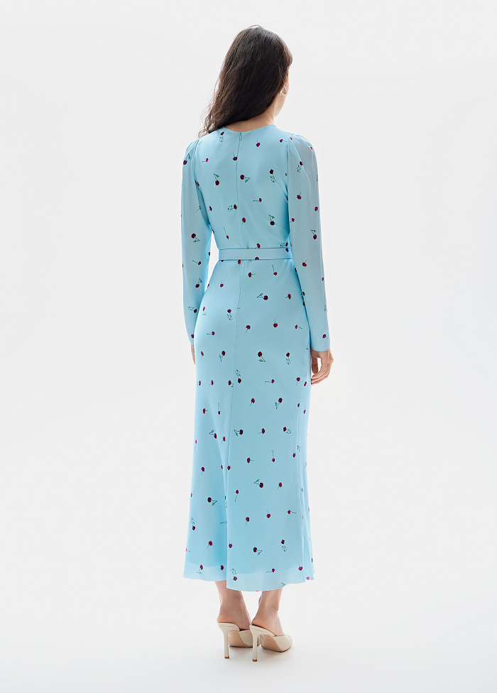 картинка Платье из шелка от бренда Оксаны Лаврентьевой OLOLOL