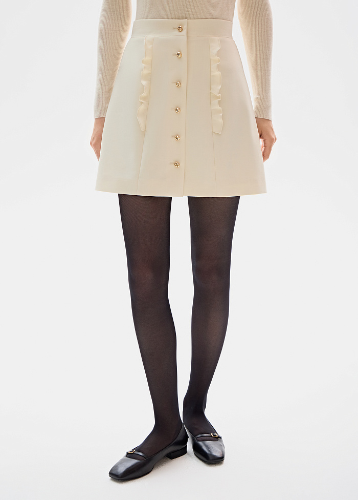 картинка Юбка из шерсти от бренда Оксаны Лаврентьевой OLOLOL