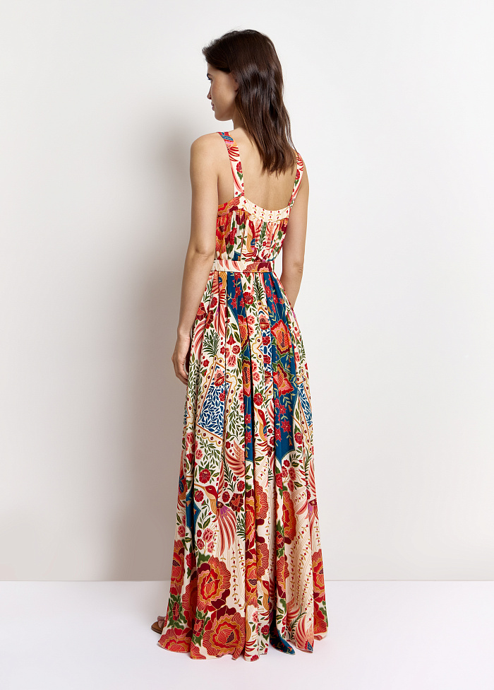 картинка Платье из шелка от бренда Оксаны Лаврентьевой OLOLOL