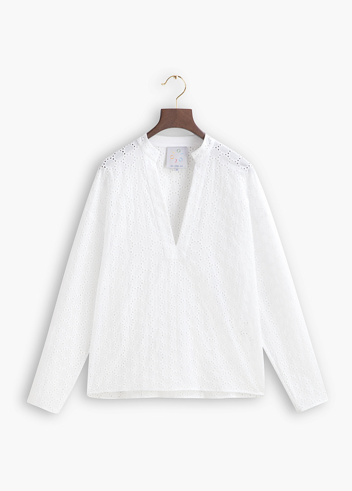 картинка Блузка из хлопка от бренда Оксаны Лаврентьевой OLOLOL