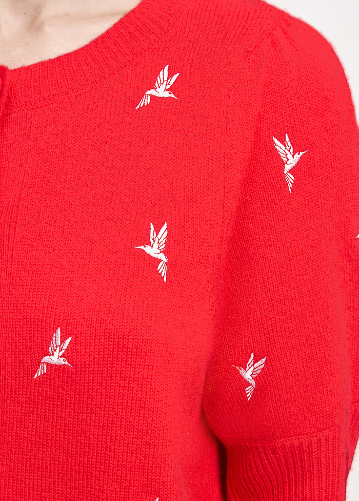 картинка Кардиган вязаный из кашемира от бренда Оксаны Лаврентьевой OLOLOL