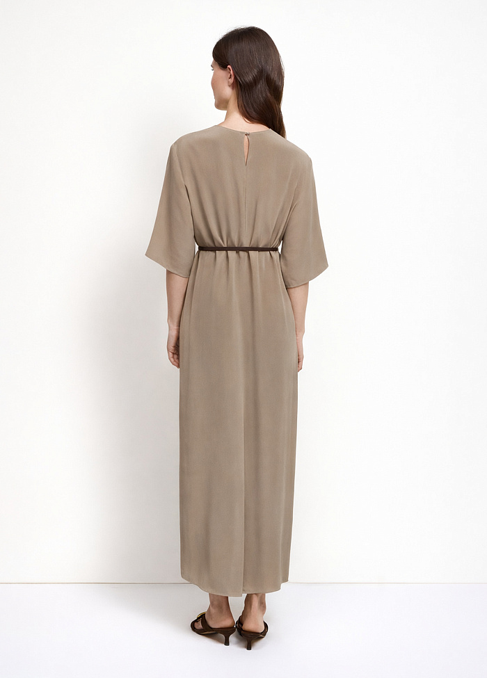 картинка Платье из шелка от бренда Оксаны Лаврентьевой OLOLOL