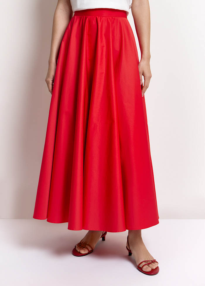 картинка Юбка из хлопка от бренда Оксаны Лаврентьевой OLOLOL