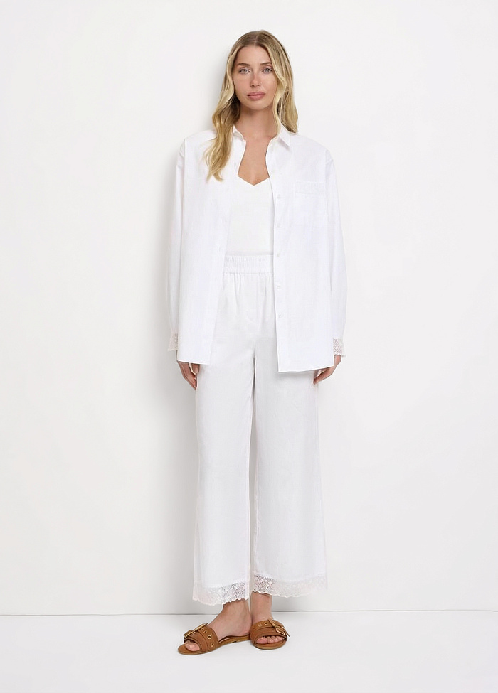 картинка Брюки из хлопка от бренда Оксаны Лаврентьевой OLOLOL