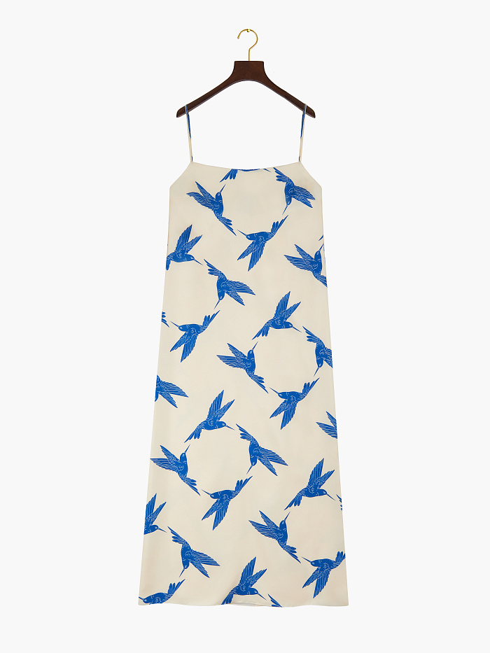 картинка Платье из шелка от бренда Оксаны Лаврентьевой OLOLOL