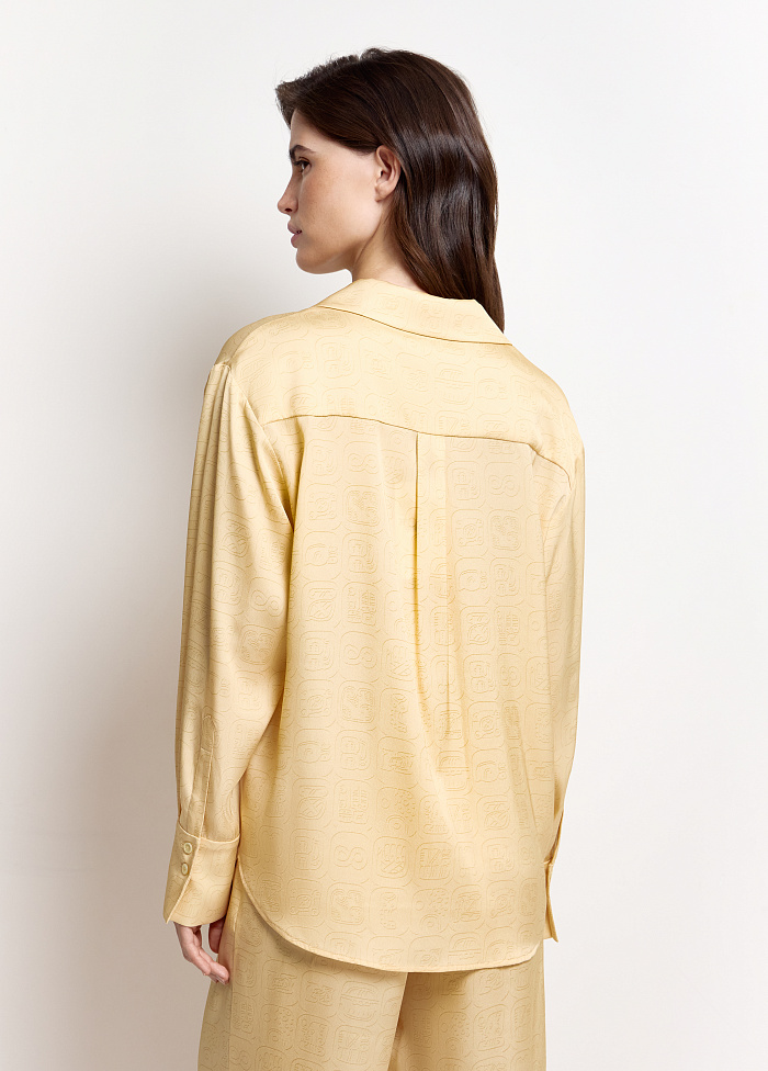 картинка Блузка из шелка от бренда Оксаны Лаврентьевой OLOLOL