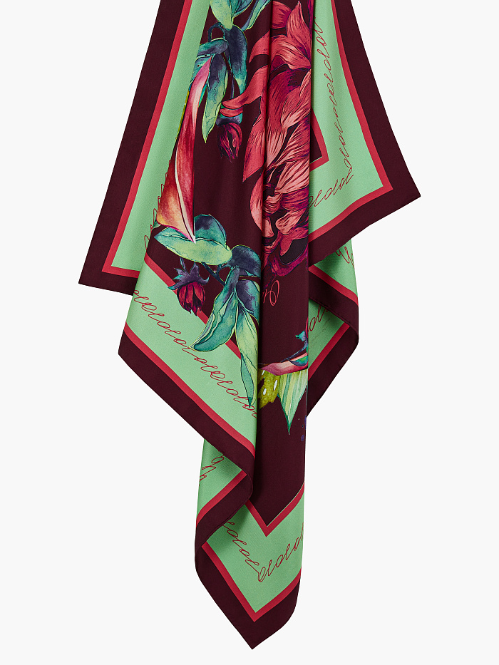 картинка Платок из шелка от бренда Оксаны Лаврентьевой OLOLOL