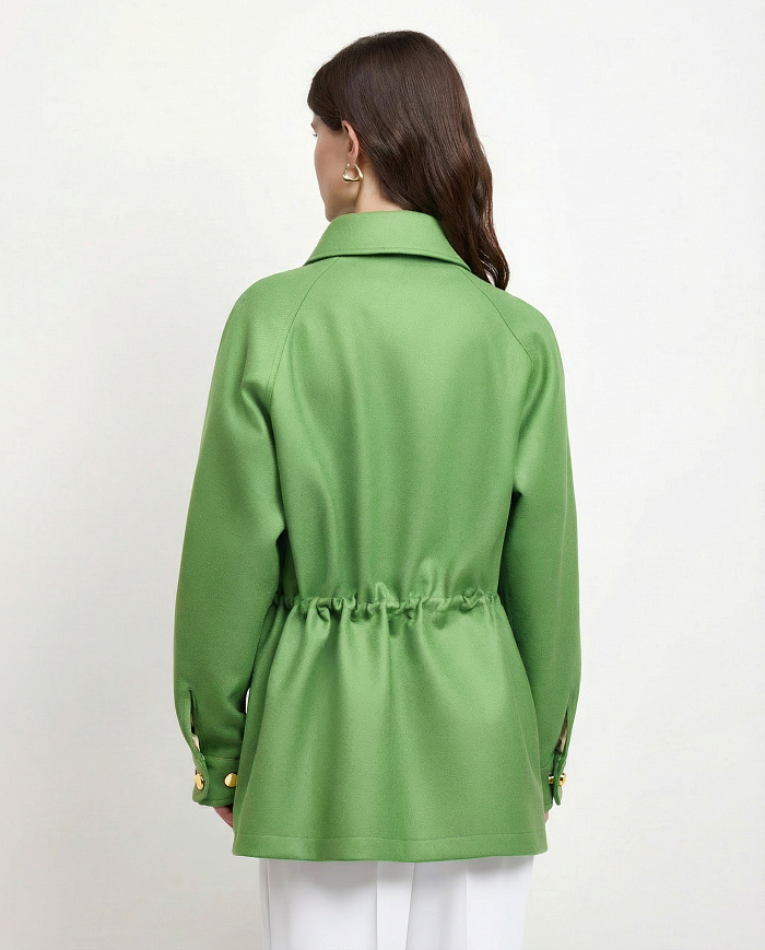 картинка Куртка из шерсти от бренда Оксаны Лаврентьевой OLOLOL