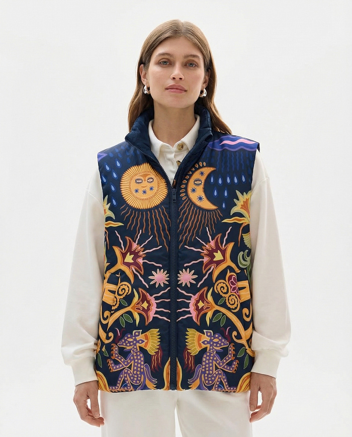 картинка Жилет от бренда Оксаны Лаврентьевой OLOLOL