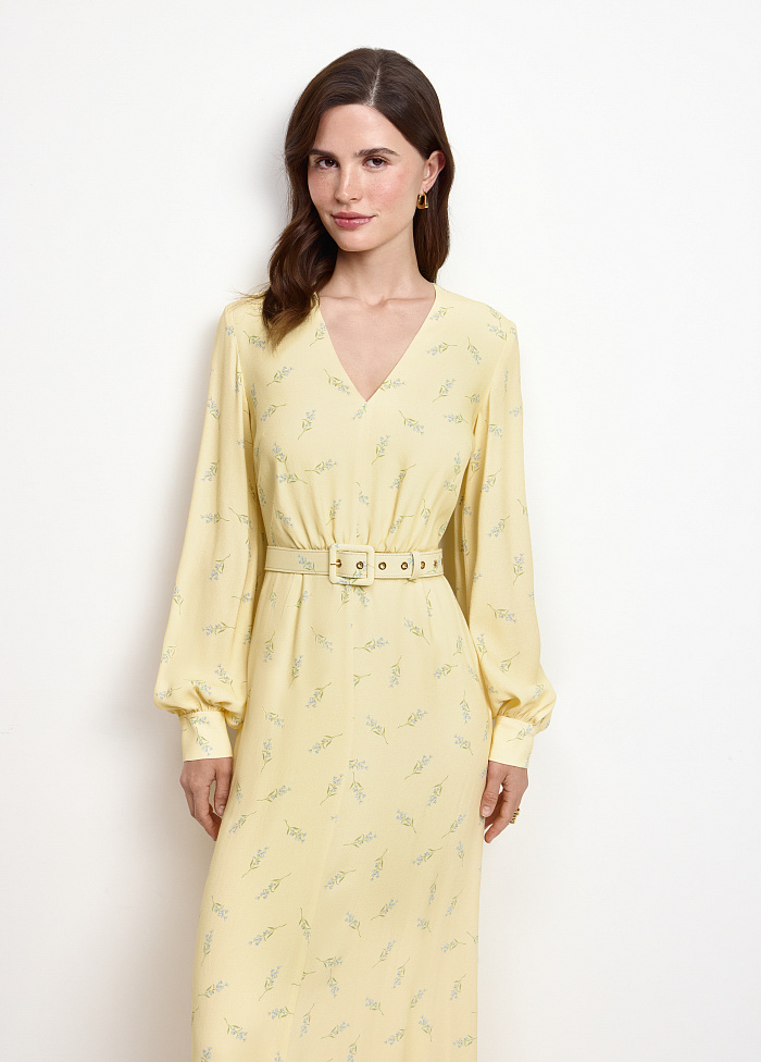 картинка Платье из вискозы от бренда Оксаны Лаврентьевой OLOLOL