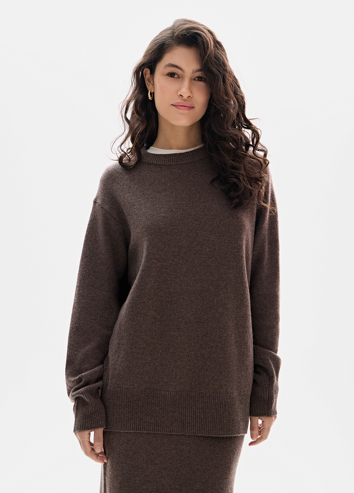 картинка Свитер вязаный из кашемира от бренда Оксаны Лаврентьевой OLOLOL