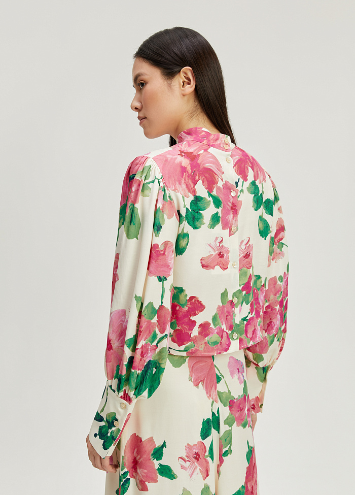 картинка Блузка из вискозы от бренда Оксаны Лаврентьевой OLOLOL