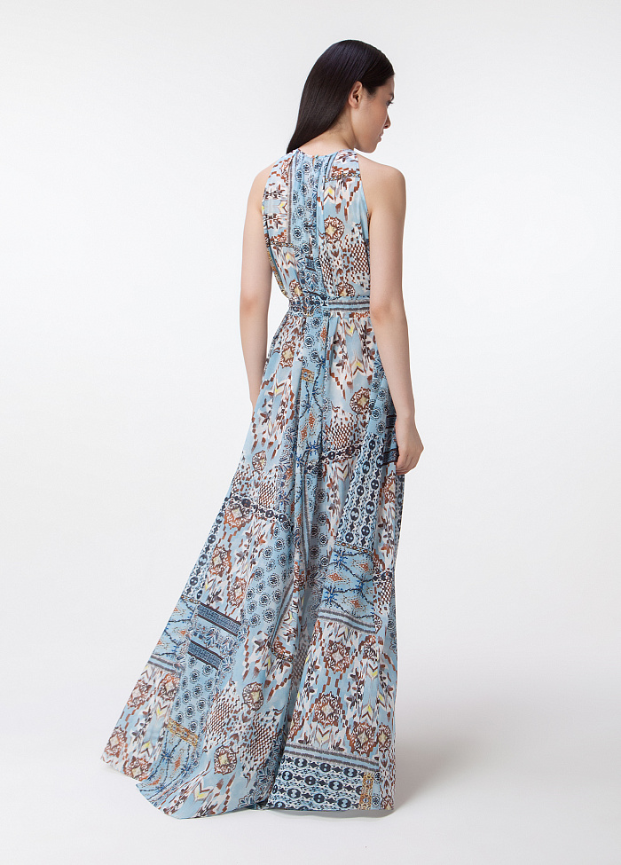 картинка Платье вечернее из шелка от бренда Оксаны Лаврентьевой OLOLOL