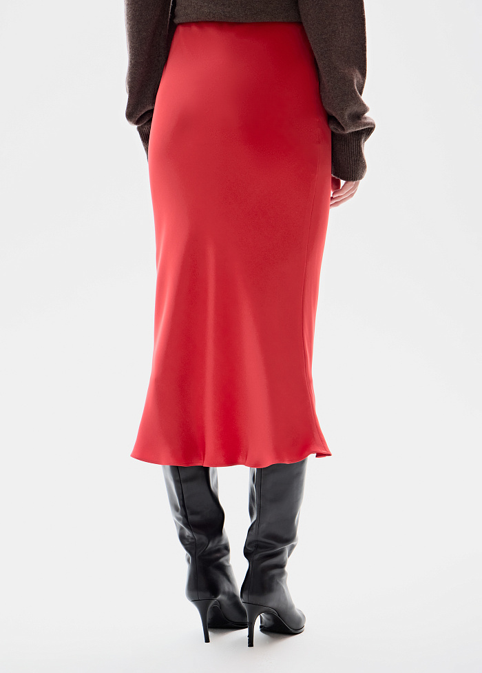 картинка Юбка из шелка от бренда Оксаны Лаврентьевой OLOLOL