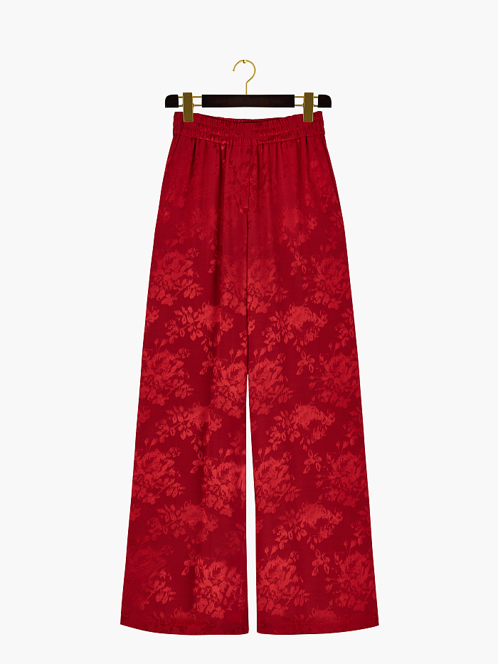 картинка Брюки из жаккарда от бренда Оксаны Лаврентьевой OLOLOL