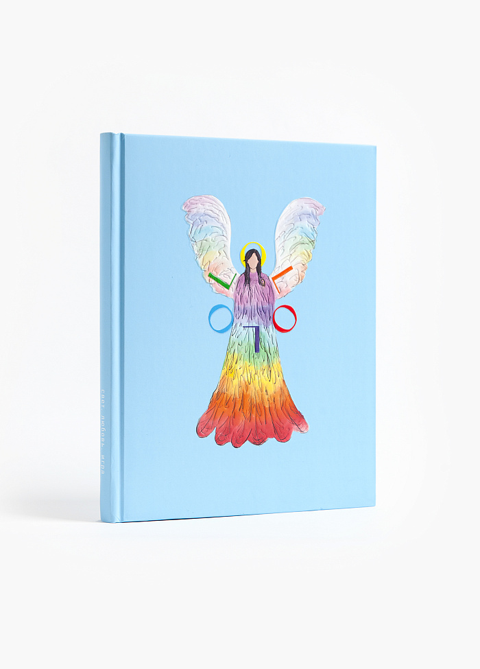картинка Блокнот с ангелом от бренда Оксаны Лаврентьевой OLOLOL