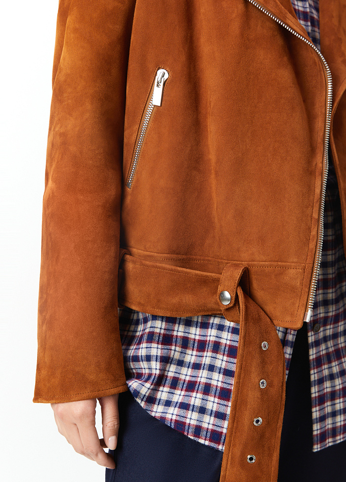картинка Куртка замшевая от бренда Оксаны Лаврентьевой OLOLOL