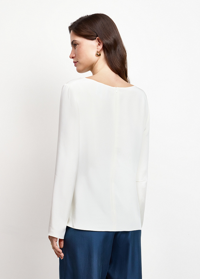 картинка Блузка из шелка от бренда Оксаны Лаврентьевой OLOLOL