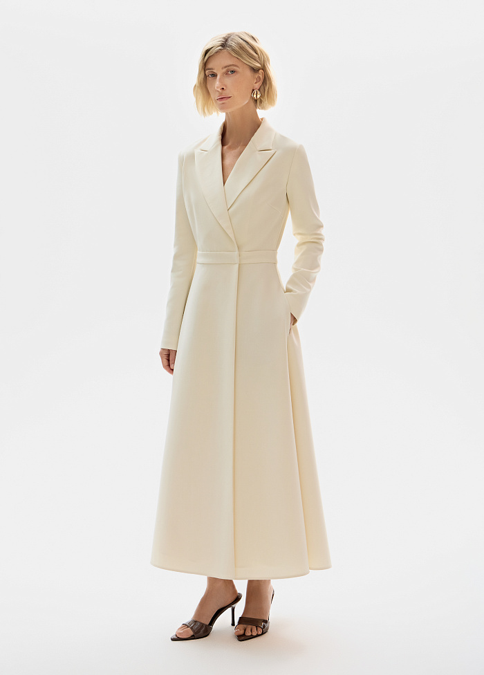 картинка Платье из шерсти от бренда Оксаны Лаврентьевой OLOLOL