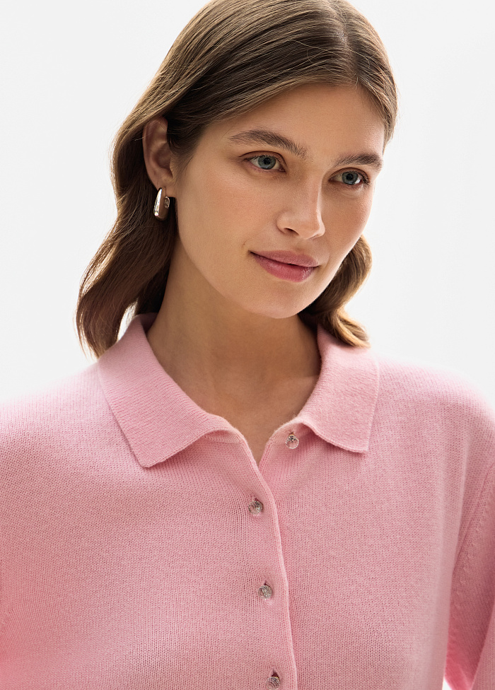 картинка Кардиган вязаный из кашемира от бренда Оксаны Лаврентьевой OLOLOL