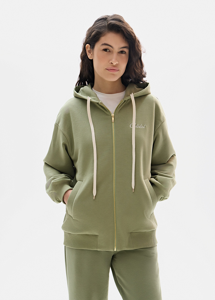 картинка Свитшот из хлопка от бренда Оксаны Лаврентьевой OLOLOL