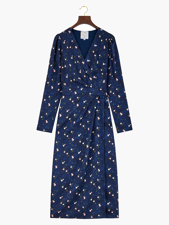 картинка Платье из шелка от бренда Оксаны Лаврентьевой OLOLOL