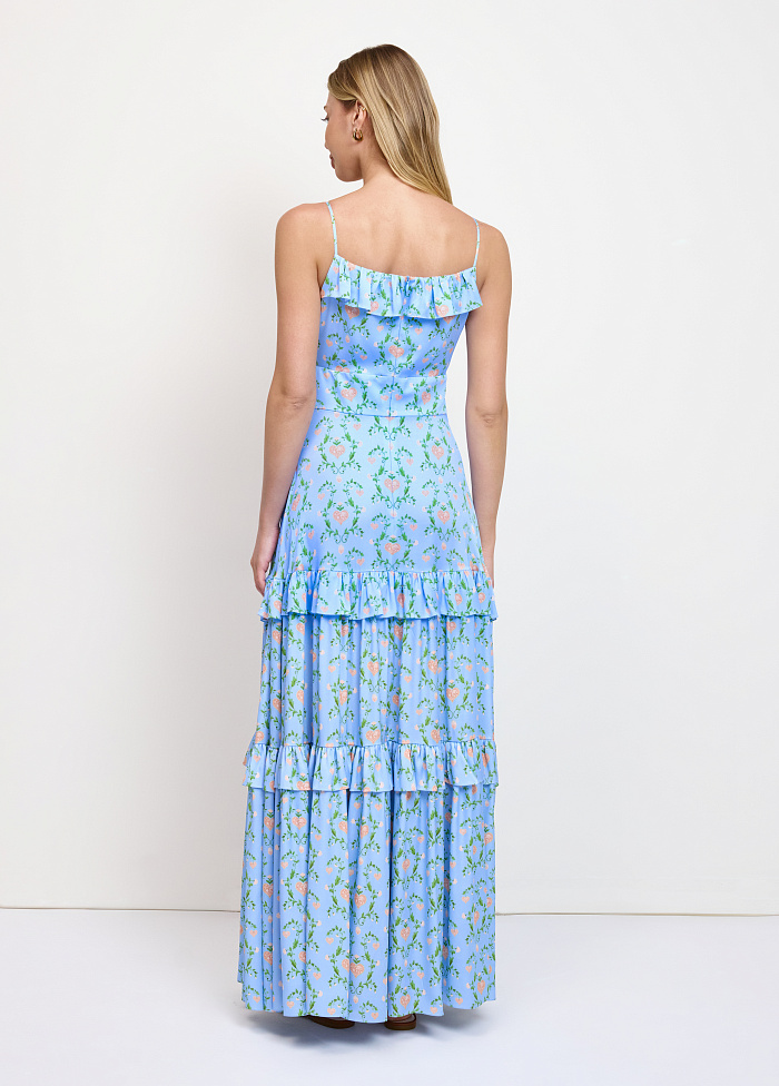 картинка Платье из шелка от бренда Оксаны Лаврентьевой OLOLOL