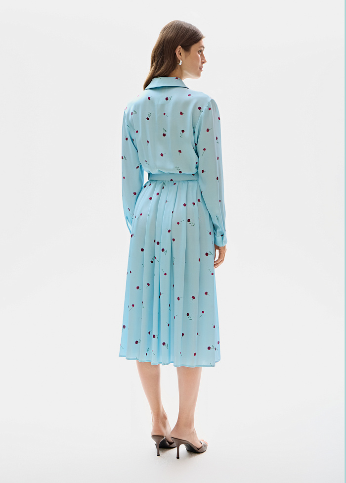 картинка Платье из шелка от бренда Оксаны Лаврентьевой OLOLOL