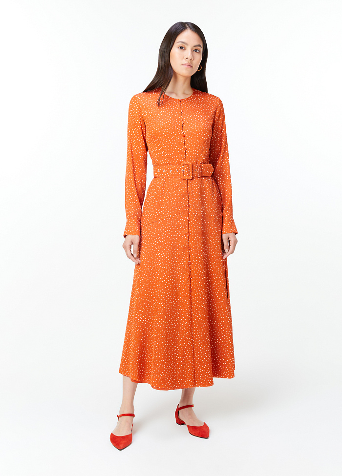 картинка Платье из шелка от бренда Оксаны Лаврентьевой OLOLOL