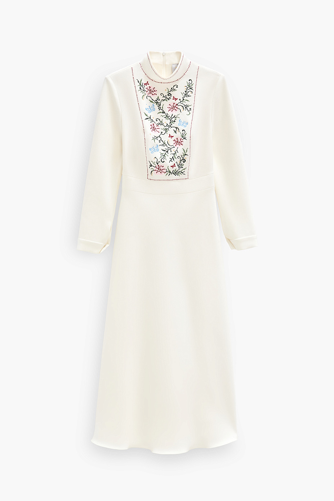 картинка Платье с вышивкой от бренда Оксаны Лаврентьевой OLOLOL