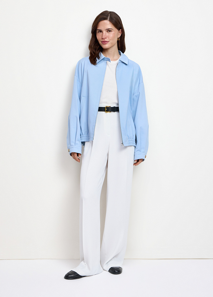 картинка Бомбер из хлопка от бренда Оксаны Лаврентьевой OLOLOL