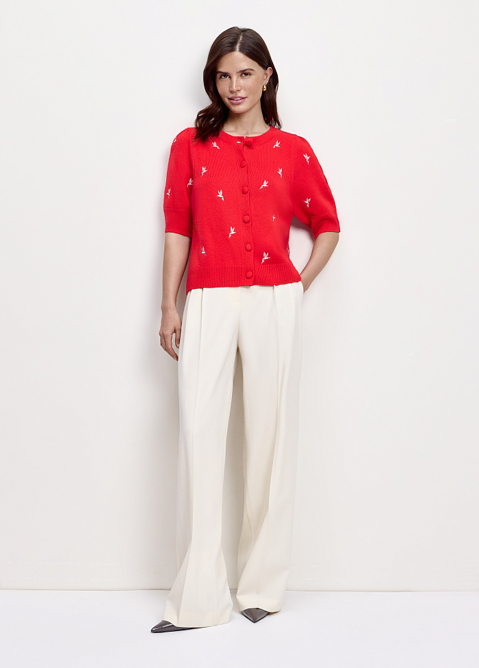 картинка Кардиган вязаный из кашемира от бренда Оксаны Лаврентьевой OLOLOL