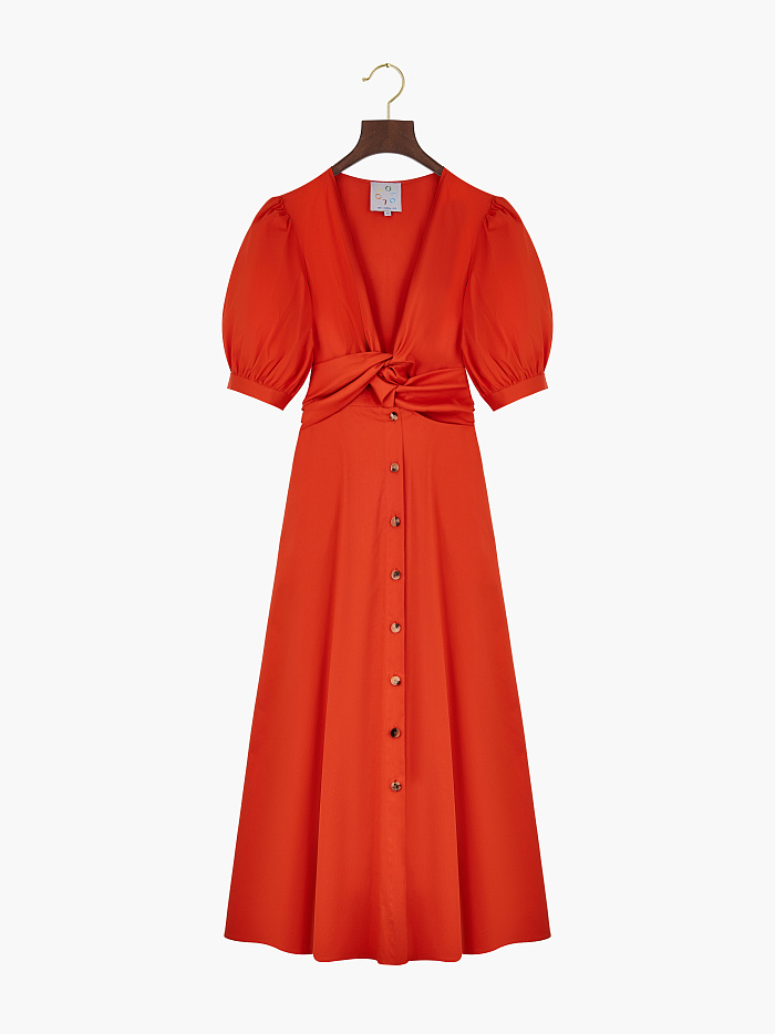 картинка Платье из хлопка от бренда Оксаны Лаврентьевой OLOLOL