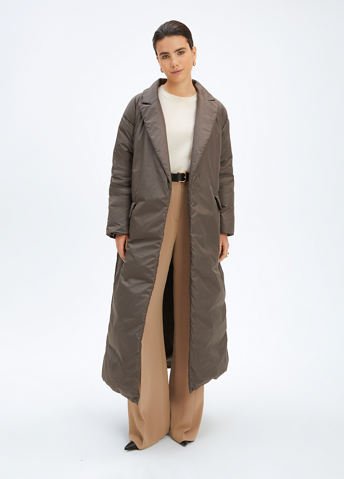 картинка Куртка-пуховик с поясом от бренда Оксаны Лаврентьевой OLOLOL